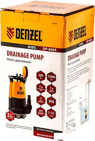 Дренажный насос Denzel DP600S