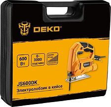 Электролобзик Deko JS600DK 084-1102 (кейс) Электролобзик Deko JS600DK 084-1102 (кейс)