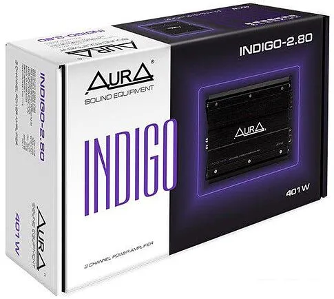 Автомобильный усилитель Aura Indigo-2.80