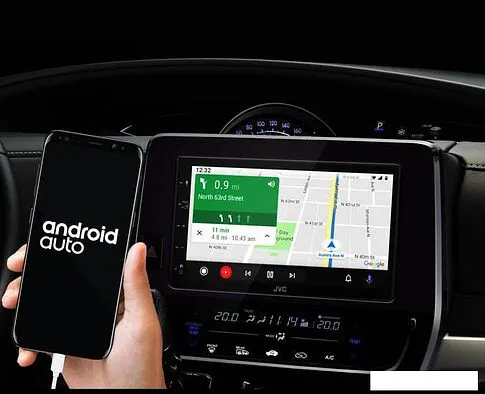 USB-магнитола JVC KW-M560BT