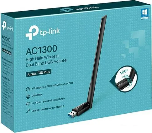 Wi-Fi адаптер TP-Link Archer T3U Plus