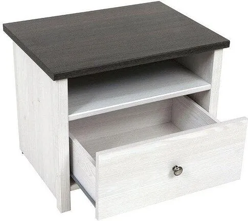 Тумба Black Red White Порто KOM1S/50 (джанни/сосна ларико)