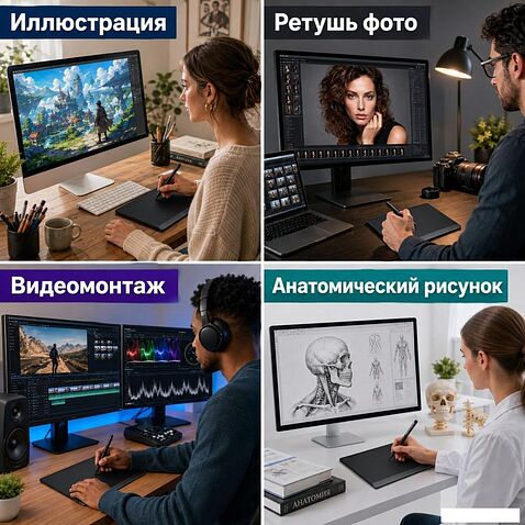 Графический планшет Digidraw Turing Smart S TW410