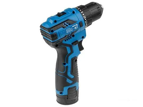 Дрель-шуруповерт Bull SR 1203 (с 2-мя АКБ, кейс)