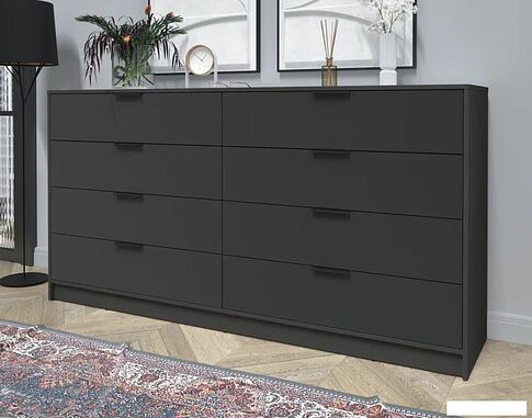 Комод Интерлиния Концепт КТ-К197 (антрацит/антрацит)