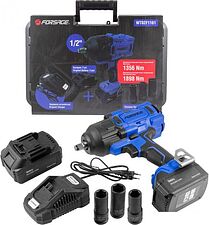 Гайковерт FORSAGE F-WT02F1161 (с 2-мя АКБ, кейс)