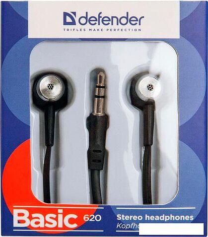 Наушники Defender Basic 620 (черный)