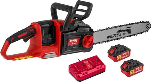 Аккумуляторная пила Wortex CEC 4036 XLT Set 2333070 (с 2-мя АКБ)