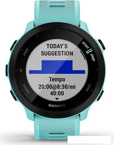 Умные часы Garmin Forerunner 55 (бирюзовый)