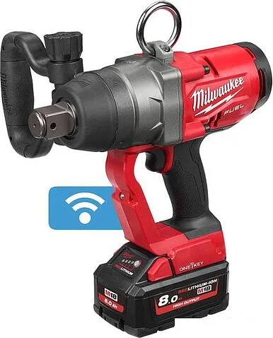 Гайковерт Milwaukee M18 ONEFHIWF1-802X ONE-KEY 4933459733 (с 2-мя АКБ, кейс)