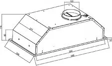 Кухонная вытяжка Schtoff TDM 60 (нержавеющая сталь) Кухонная вытяжка Schtoff TDM 60 (нержавеющая сталь)