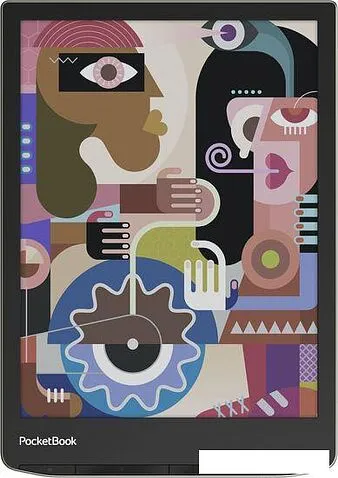 Электронная книга PocketBook 743C InkPad Color 2 (черный/серебристый)