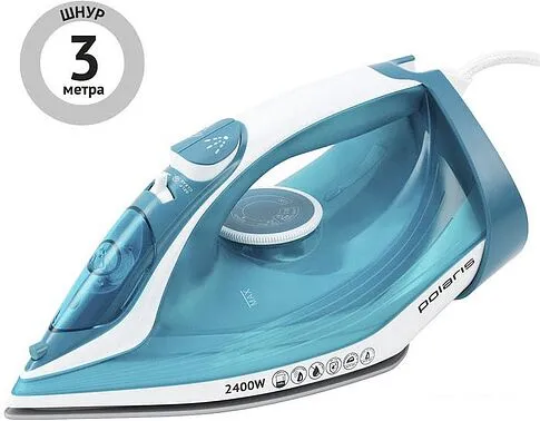 Утюг Polaris PIR 2487AK 3m (бирюзовый)