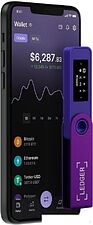 Аппаратный криптокошелек Ledger Nano S Plus (фиолетовый аметист) Аппаратный криптокошелек Ledger Nano S Plus (фиолетовый аметист)