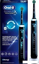 Электрическая зубная щетка Oral-B Genius X Cross Action D706.513.6 (черный) Электрическая зубная щетка Oral-B Genius X Cross Action D706.513.6 (черный)