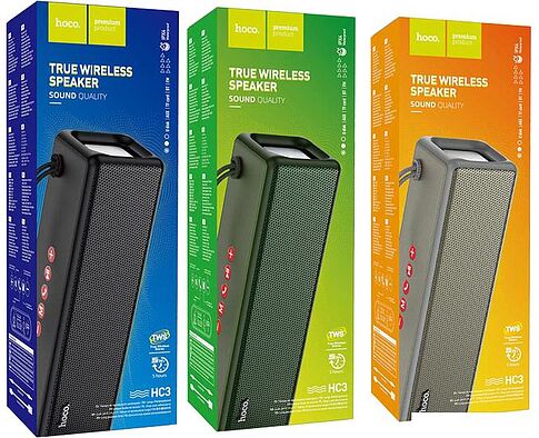 Беспроводная колонка Hoco HC3 Bounce (серый)