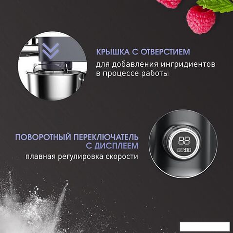 Кухонная машина Zigmund & Shtain De Luxe ZKM-994