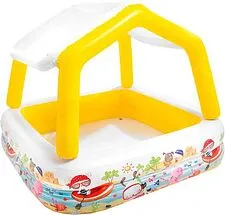Надувной бассейн Intex Sun Shade 57470 (157x122, желтый)
