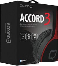 Наушники с микрофоном QUMO Accord 3 (черный/красный)