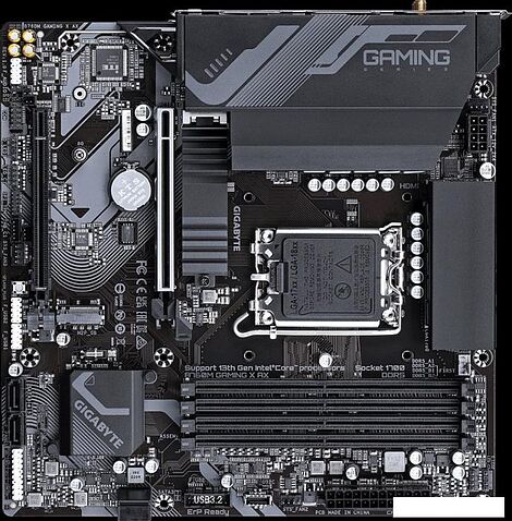 Материнская плата Gigabyte B760M Gaming X AX (rev. 1.2)