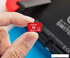 Карта памяти SanDisk For Nintendo Switch microSDXC SDSQXAO-128G-GN3ZN 128GB Карта памяти SanDisk For Nintendo Switch microSDXC SDSQXAO-128G-GN3ZN 128GB