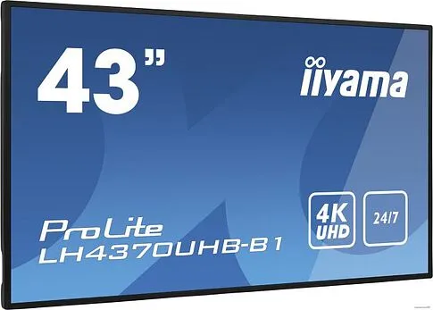 Информационная панель Iiyama ProLite LH4370UHB-B1