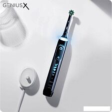 Электрическая зубная щетка Oral-B Genius X Cross Action D706.513.6 (черный) Электрическая зубная щетка Oral-B Genius X Cross Action D706.513.6 (черный)