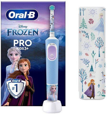 Электрическая зубная щетка Oral-B Vitality Pro Kids D103 Frozen II с футляром Электрическая зубная щетка Oral-B Vitality Pro Kids D103 Frozen II с футляром