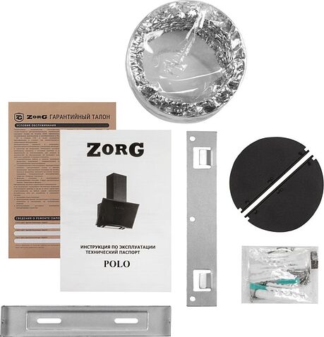 Кухонная вытяжка ZorG Polo 1080 60 S-GS (черный)
