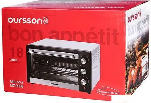 Мини-печь Oursson MO1801/BL