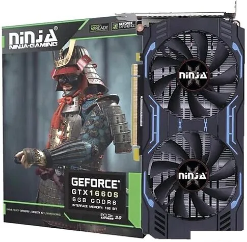 Видеокарта Sinotex Ninja GTX 1660 Super 6GB GDDR6 NK166SF66F