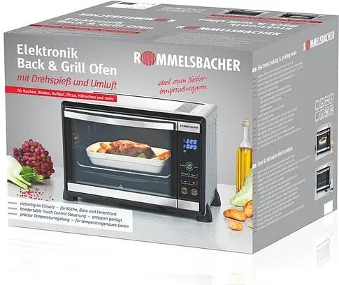 Мини-печь ROMMELSBACHER BGE 1580/E