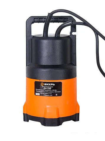 Дренажный насос Вихрь ДН-250