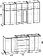 Готовая кухня Интермебель Лион-4 1.8м без столешницы (белый софт)
