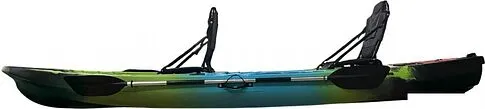 Байдарка BarrakuDA SOT390 (черный/зеленый/синий)
