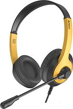Наушники A4Tech Fstyler FH100U (черный/желтый) Наушники A4Tech Fstyler FH100U (черный/желтый)