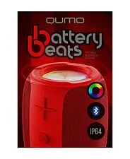Беспроводная колонка QUMO BatteryBeats (красный)