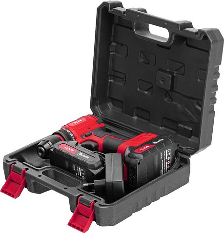 Дрель-шуруповерт MTX CDS-BL-20 (с 2-мя АКБ, кейс)