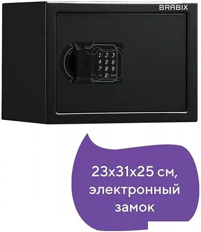 Мебельный сейф Brabix SF-230EL
