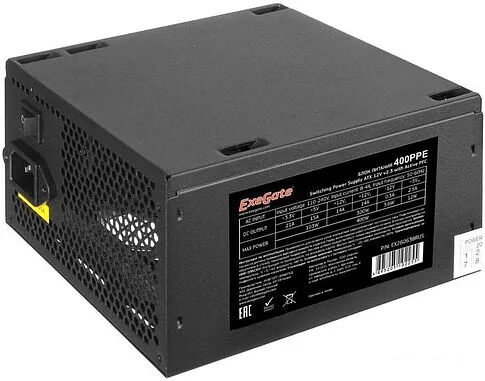Блок питания ExeGate 400PPE EX260638RUS-S