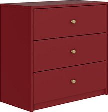 Комод Black Red White Parma KOM3S (марсала)
