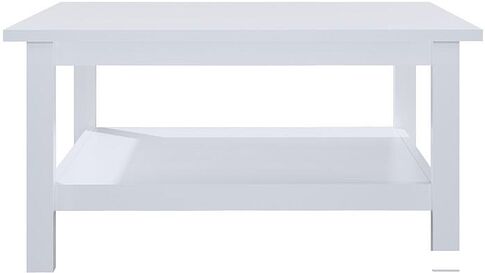 Журнальный столик Лузалес Кымор 90x90x47 (белый)