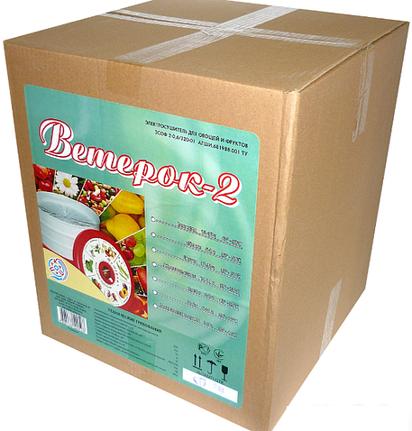 Сушилка для овощей и фруктов Спектр-Прибор Ветерок-2 ЭСОФ-0,6/220 (5 поддонов, прозрачный)