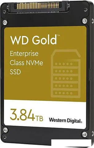 SSD WD Gold 3.84TB WDS384T1D0D
