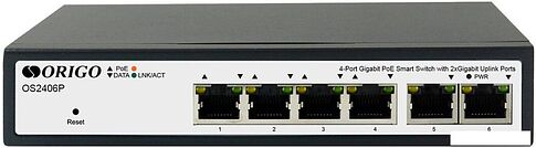 Управляемый коммутатор 2-го уровня Origo OS2406P/60W/A1A
