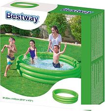 Надувной бассейн Bestway 51027 (183х33) (зеленый)