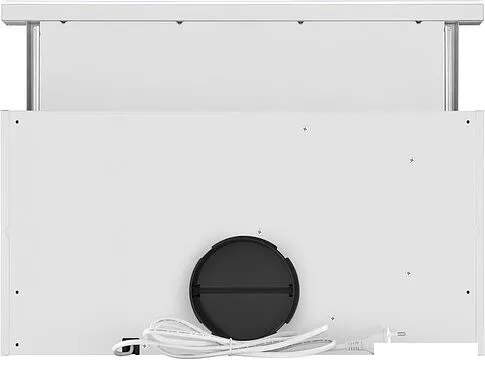 Кухонная вытяжка HOMSair Flat 60 Glass (белый)