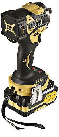 Гайковерт Hanskonner HCD20420BLC (с 1-им АКБ, кейс)