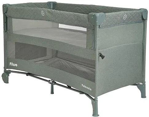 Манеж-кровать Pituso Valencia (мятный)