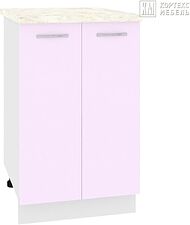 Шкаф напольный Кортекс-мебель Корнелия Лира НШ50р (сирень/мадрид)